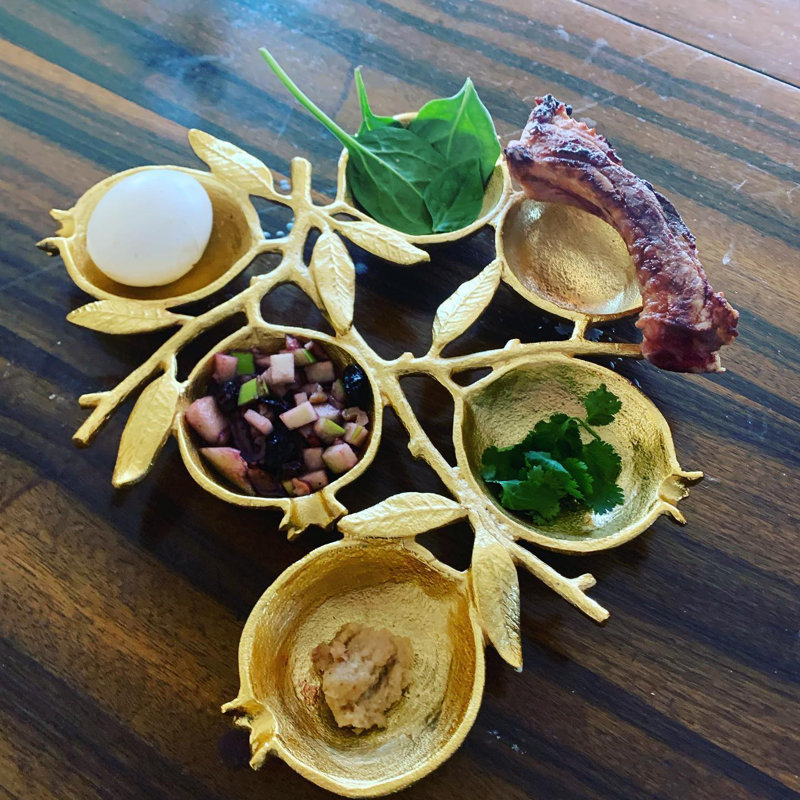 Pomegranate Seder Plate