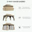 Pavillon de jardin extérieur en acier avec filet et toit ventilé-112676229