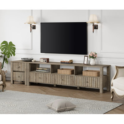 Joosua Unfinished TV Stand for TVs up to 78"