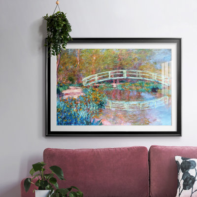 Le pont japonais (le pont dans le jardin de Monet), 1900