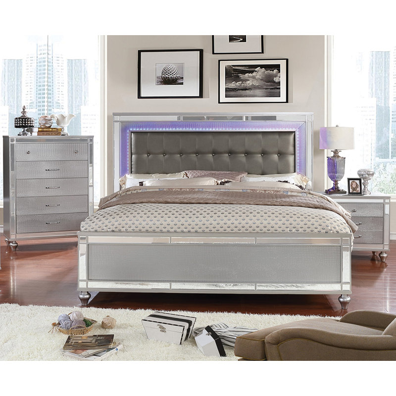 Nightstand, Silver