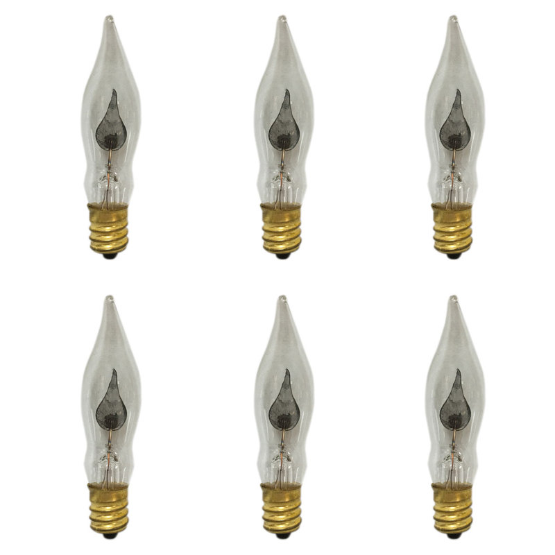 Base pour ampoule e12/candélabre 3 watts non-dimm incandescente