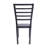 Kaneshiro Ladder Back Welded Dining Chairs