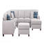 Canapé modulaire 8 pièces avec repose-pieds 8 pièces-657107617