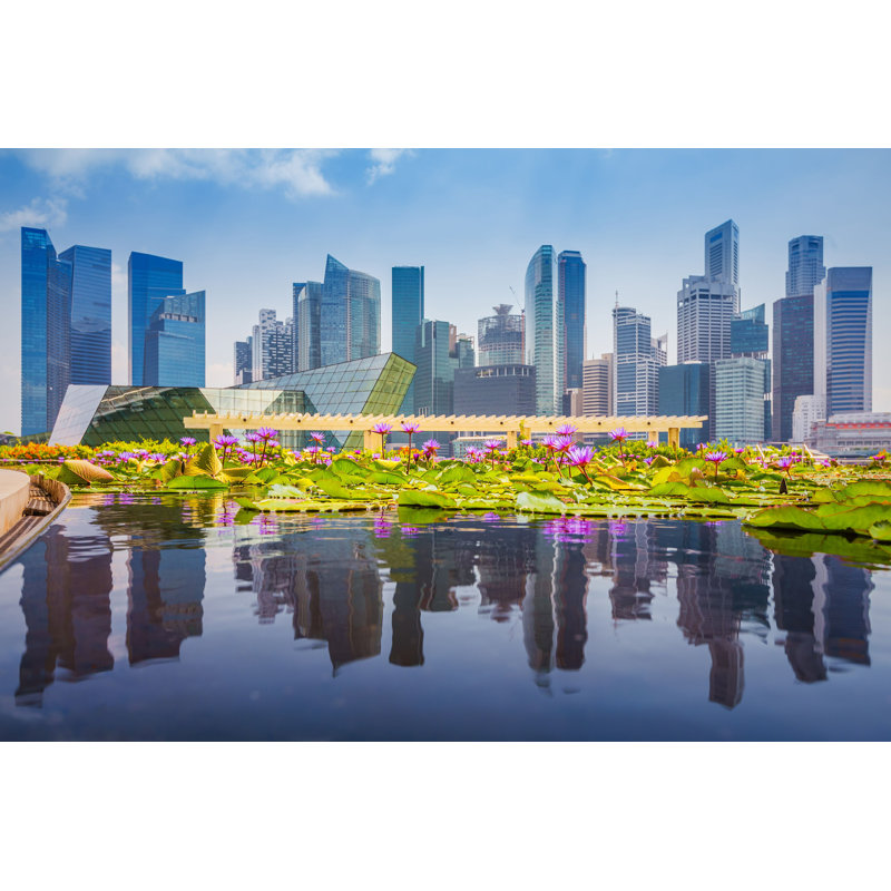 " Singapore Skyline " by Platongkoh, 8" H x 12" W