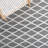 Alohna Hand Woven Wool/Cotton Geometric Rug in Ivory/Gray-1016907831