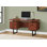 Bureau d'ordinateur contemporain de 60 pouces avec rangement, configuration gauche / droite réversible pour le bureau personnel et le travail sur ordinateur portable