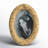 Linnea Brown Oval Single Picture Frame