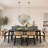 1-Light Blue Glass Iron Dimmable Pendant Lamp