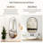Minno Asymmetrical Wood Wall Mirror -567806143