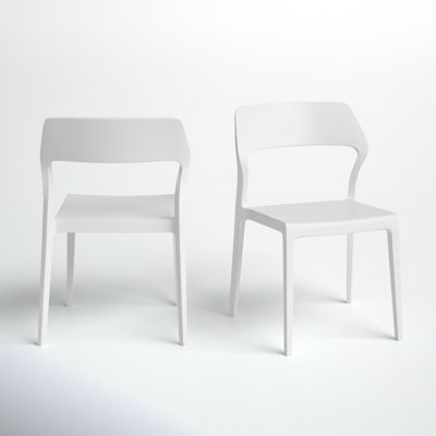 Farrah Stacking Patio Dining Side Chair