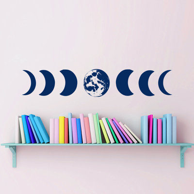 Décalcomanie murale phases de lune