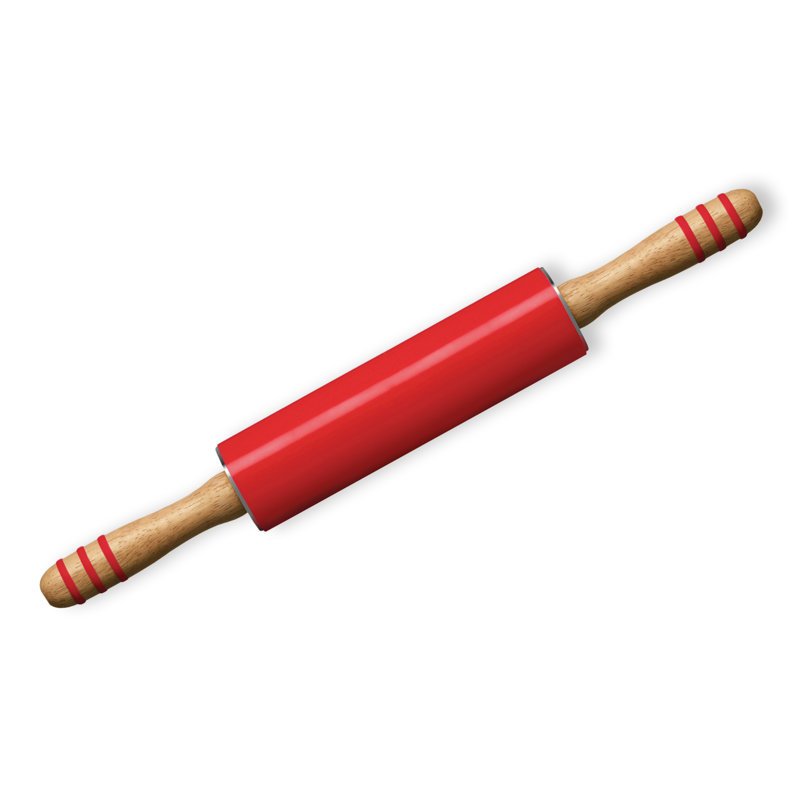 Standard Rolling Pin, Red