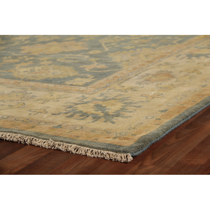 Antique Weave Oushak Wool Oriental Area Rug, Rectangle 8' x 10'