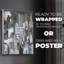 Western Metropolis - Impression sur toile seulement - SANS CADRE