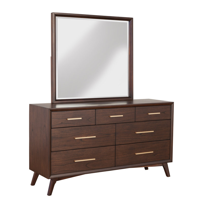 Commode 7 tiroirs avec miroir Gali
