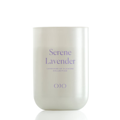  Serene Lavender Scented 3 Wick 23 oz Jar Candle with Swift Lavender, Fougere, Aromatic Notes | Over 96-Hour Long-Lasting Burn | Premium Blend Wax, Home Fragrance and Gift for Special Days