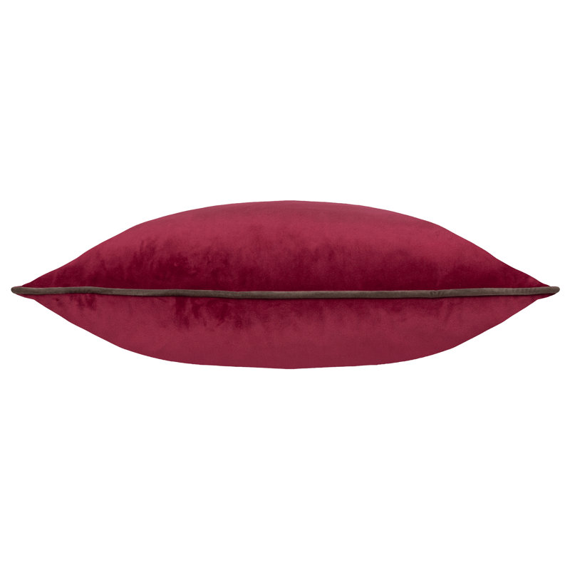 Square Cushion, Cranberry