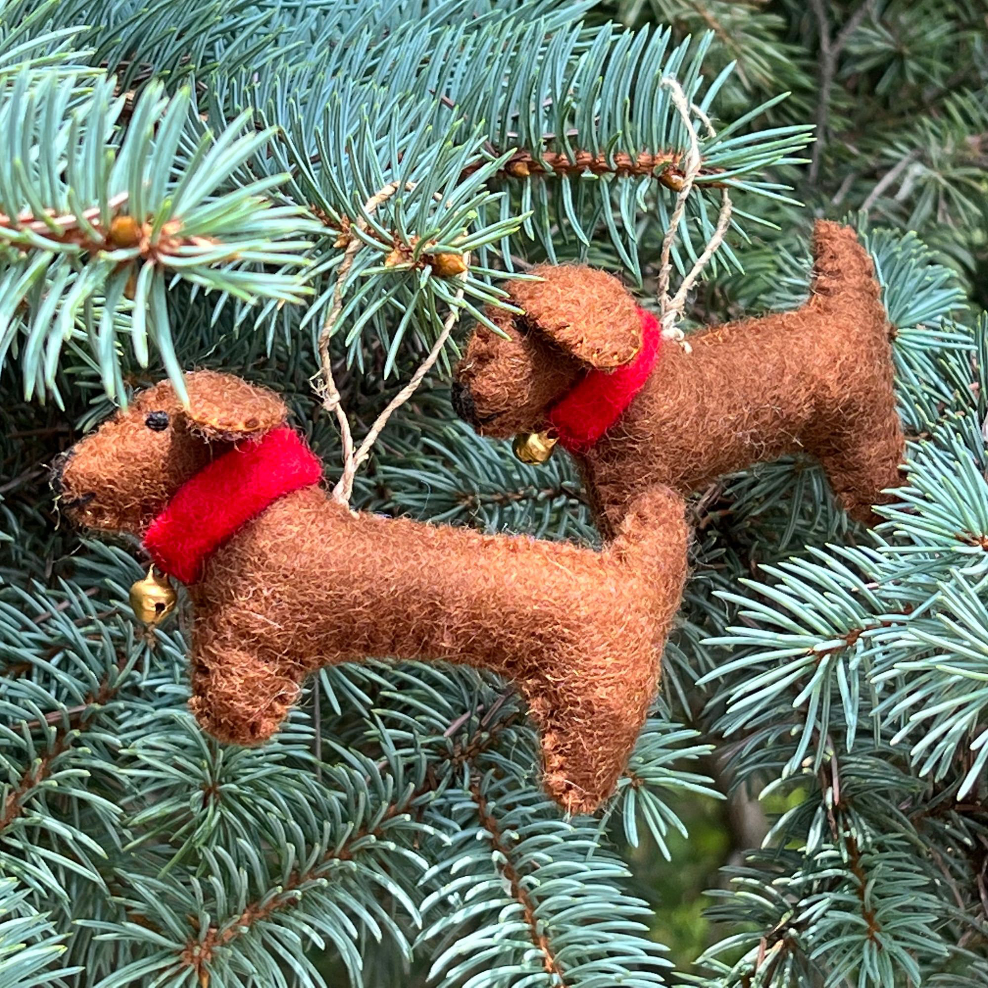 Dachshund best sale christmas decoration