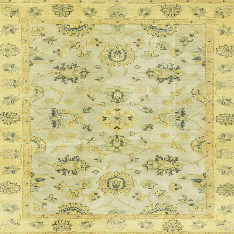 Tapis abstrait 4017, Carré 5 pi