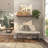 Alphus Linen Upholstered Bench-1741123424