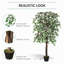 Charleston 160cm Faux Ficus Tree in Pot