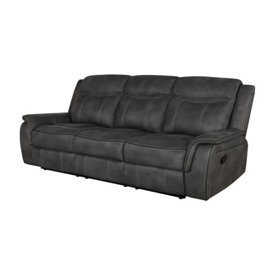 Lars 84.35'' Pillow Top Arm Reclining Sofa