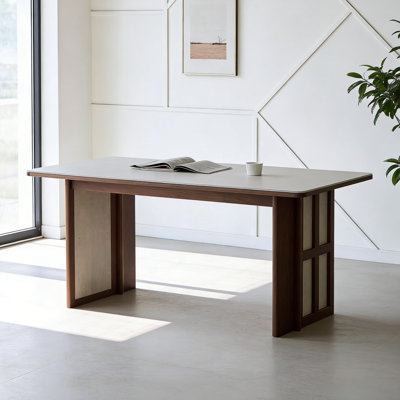 Simple and Retro Design Dining Table