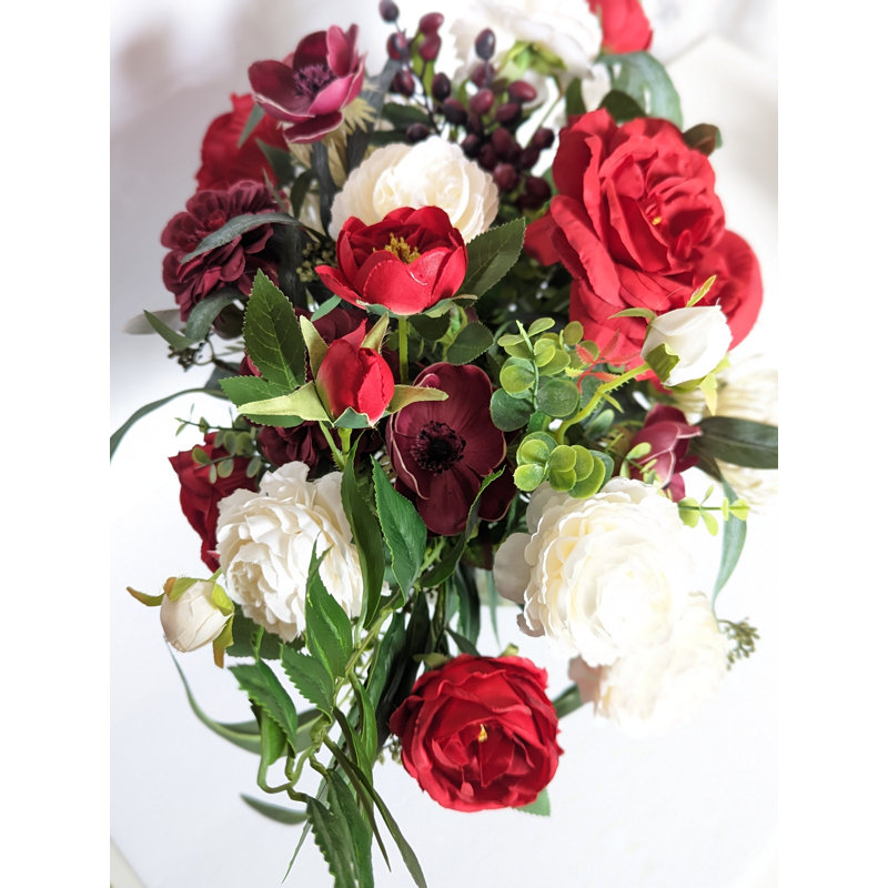 Red Rose Mixed Arrangement in Vase