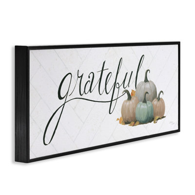 Art de giclée «Grateful with Pumpkins» par Wellington Studio