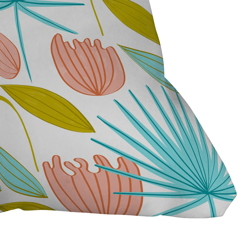 Coussin décoratif intérieur/extérieur floral divine
