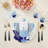 Hanukkah Menorah Cotton Sateen Cocktail Napkins