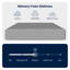 Matelas en mousse viscoélastique gélifiée 14 "-77531859