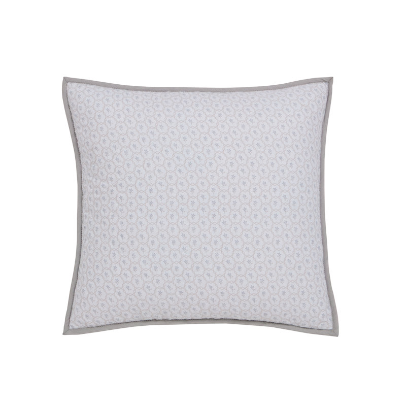Florin Floral Cream Square Boudoir / Breakfast Cushion