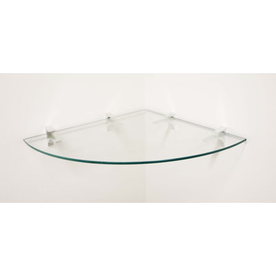 Glass Corner Shelf