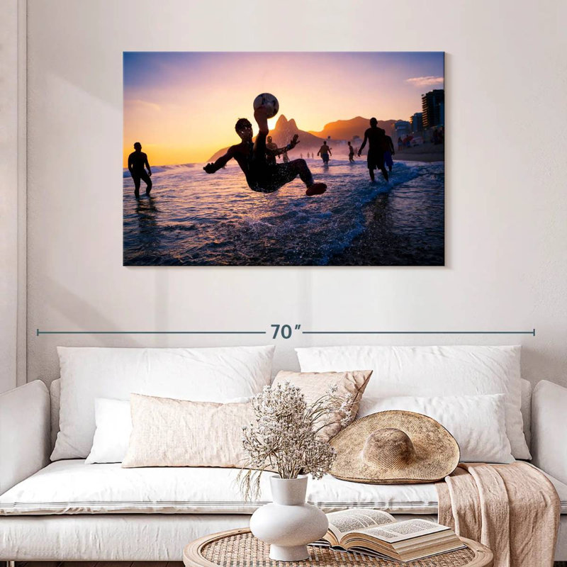 Sireci Beach Football Sport, 30" H x 45" W