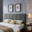 Adjustable Height Headboards with Metal Leg-709008690