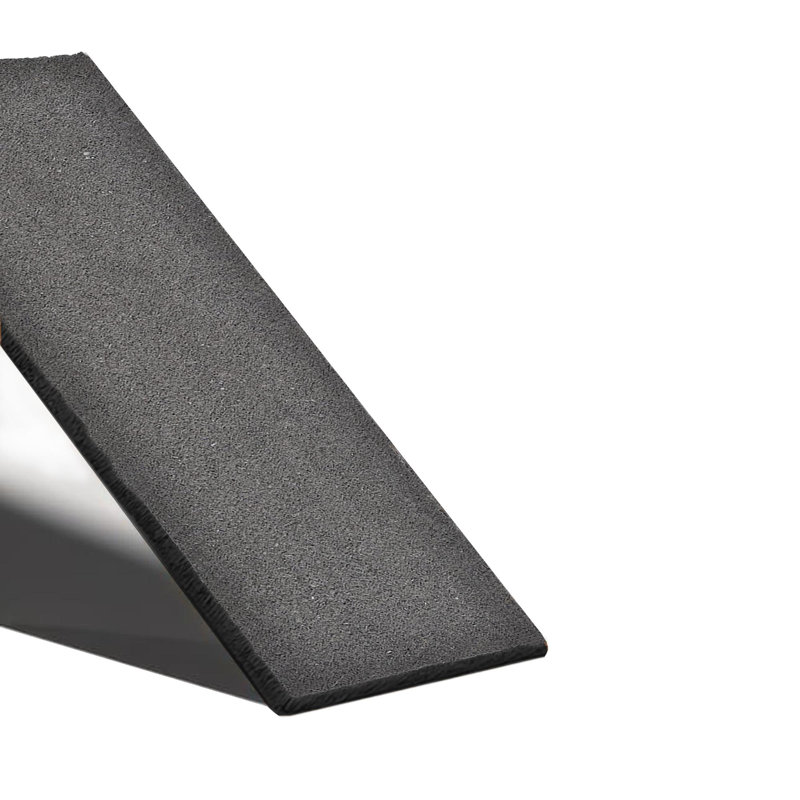 Tapis d'extérieur en fibre de coco Shelter, Gris, Rectangulaire 0 pi 10 po x 2 pi 6 po