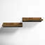 Calhern 2 Piece Pine Solid Wood Floating Shelf-1801113701-1832386101