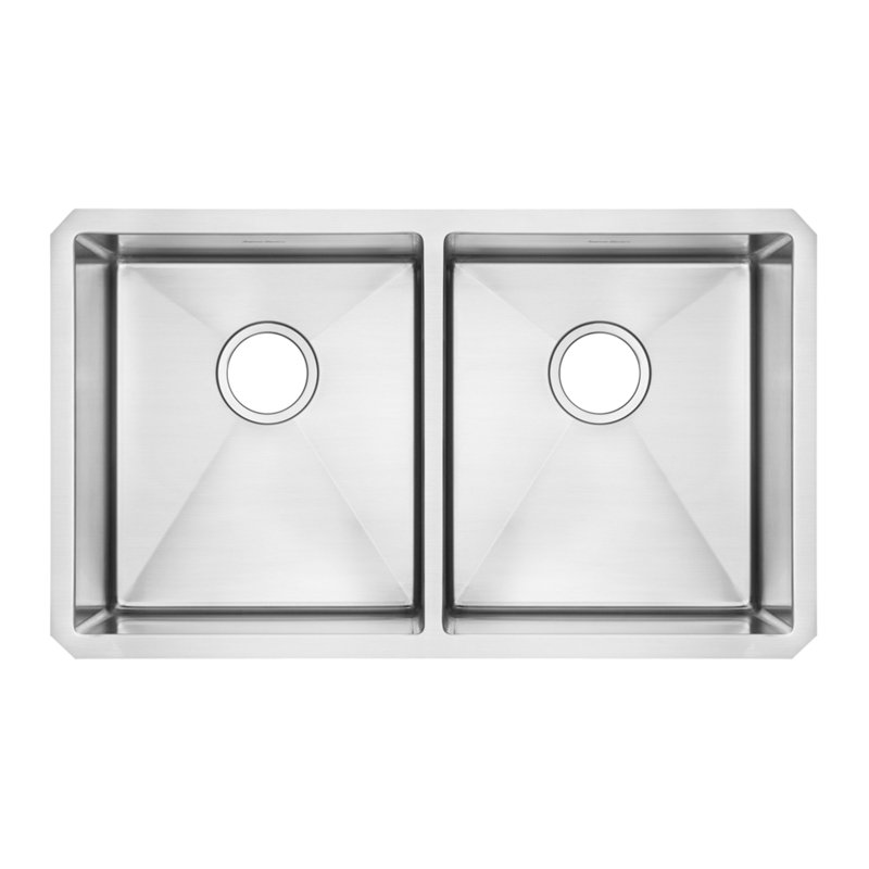 Évier de cuisine à double cuve encastrable Pekoe L 29 po x l 18 po