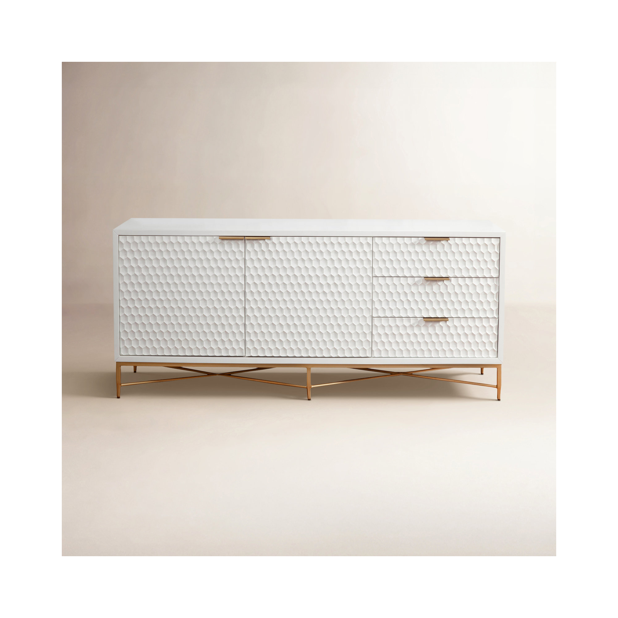 Capra 64" Media Console, White