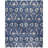 Pimentel Hand Tufted Wool/Cotton Geometric Rug in Navy-66567534