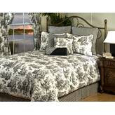 August Grove® Karlyn Cotton Twill Striped Comforter Set & Reviews | Wayfair