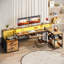 Bureau à DEL en L avec armoire et prises de courant Sholpan-2014195501-2068399002