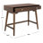 Elegant Dannay Writing Desk –Compact Modern Desk with Drawer, Splayed Legs, Soft-Close Glide Storage-64681864