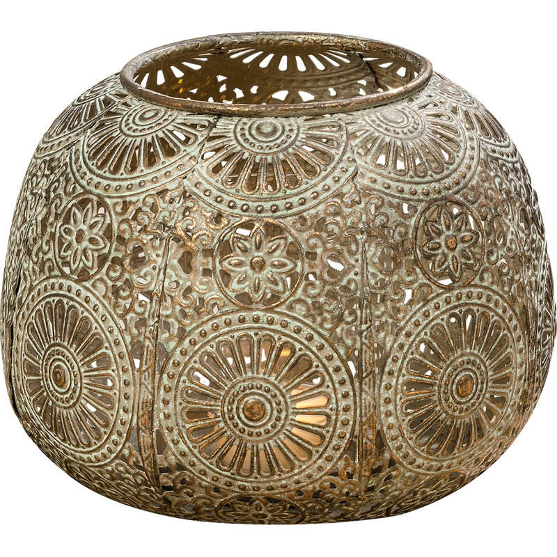 Morocco Daisy Lattice Candle Holder