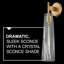 Cosette 1 - Light Dimmable Armed Sconce-65382868