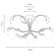 Vytis Glass Semi Flush Mount
