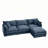 3-Seater Comfy Cloud Couches With Movable Ottoman-123053930