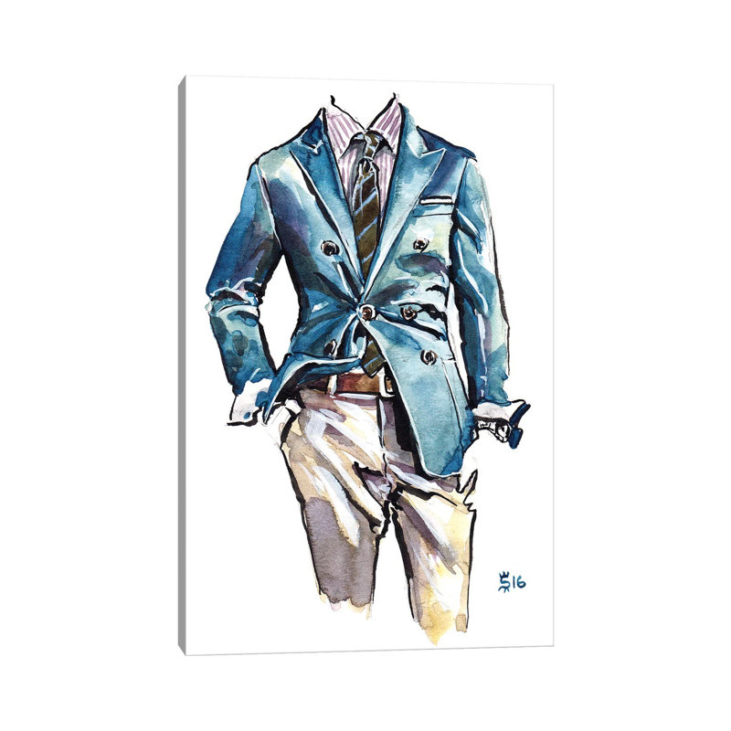 Brunello Cucinelli - Wrapped Canvas Painting, 66.04 cm H x 45.72 cm W x 3.175 cm D